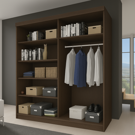 Dressing Monaco Wenge cu uși glisante Sonoma 200x200 [1]
