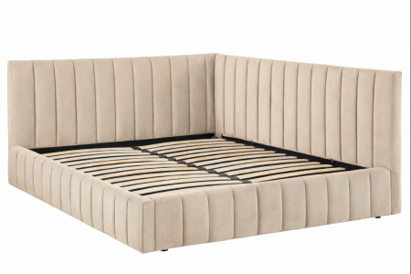 Pat Cairo Corner 160x200 cu Somieră Rabatabilă [1]