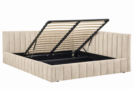 Pat Cairo Corner 160x200 cu Somieră Rabatabilă [2]