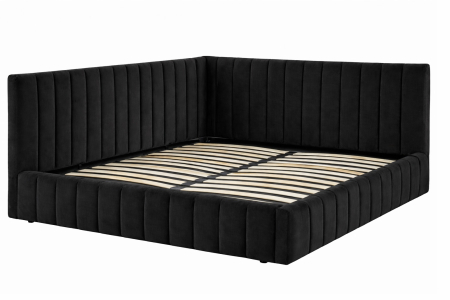 Pat Cairo Corner 160x200 cu Somieră Rabatabilă [1]