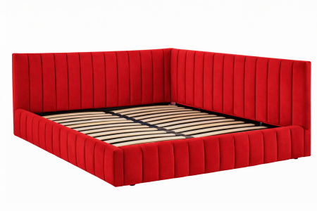 Pat Cairo Corner 180x200 cu Somieră Rabatabilă [1]