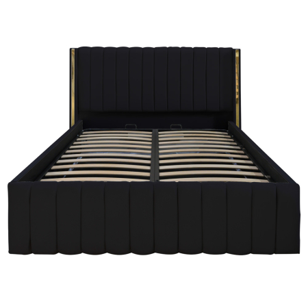 Pat Cairo New Bandă Aurie 160x200 cu Somieră Rabatabilă [1]