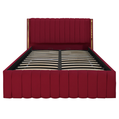 Pat Cairo New Bandă Aurie 180x200 cu Somieră Rabatabilă [1]