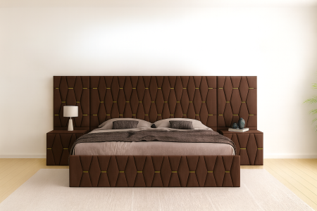 Pat Maldive Tapițat Cu Extensie