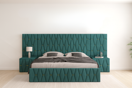 Pat Maldive Tapițat Cu Extensie