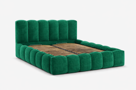 Pat Monarch Tapițat cu Somieră Rabatabilă [2]