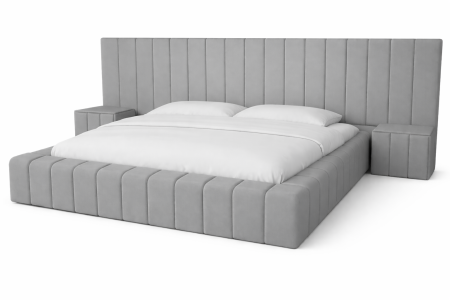 Pat Montreal Cu Extensie Tapițat cu Noptiere