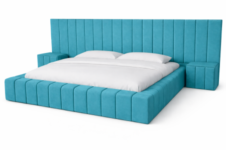 Pat Montreal Cu Extensie Tapițat cu Noptiere