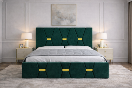 Pat Tapițat Elexus 160x200