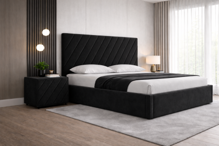 Set Pat Prestige cu Noptiere Tapițate [13]