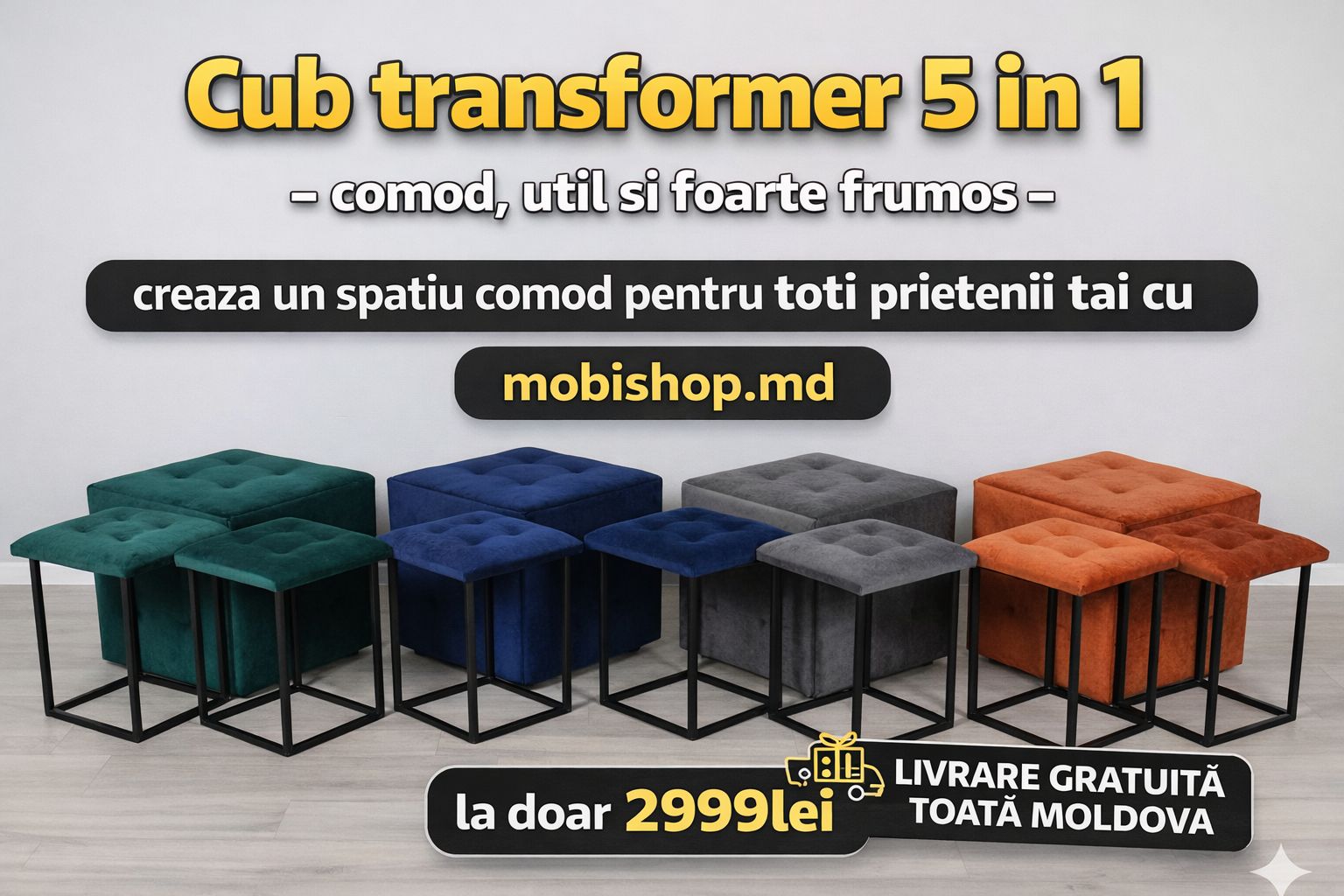 Cuburi Transformer 5in1