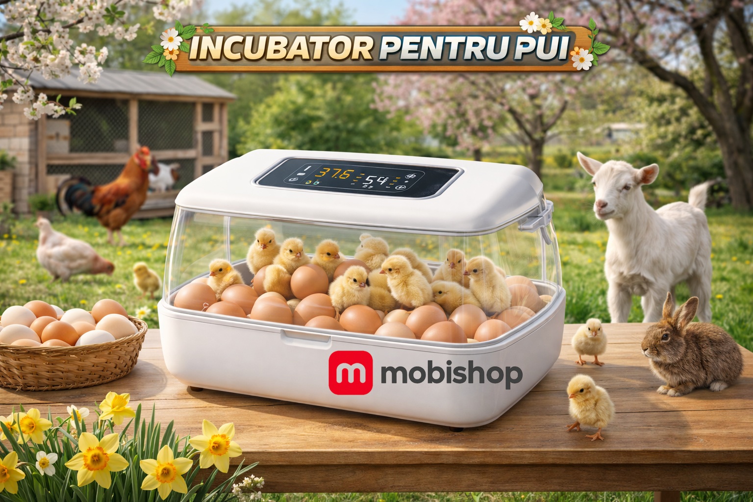 Incubatoare pentru pui