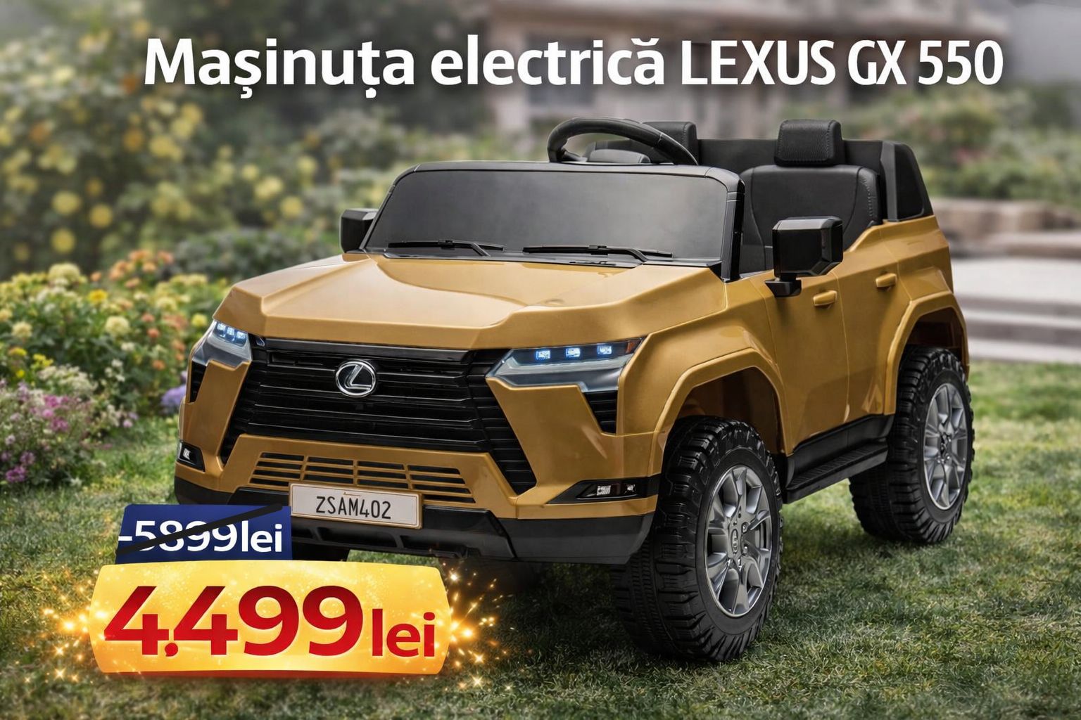 Mașinuța electrică LEXUS GX 550