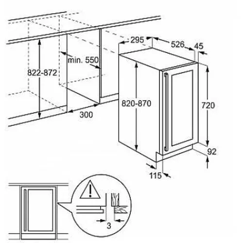 Frigider pentru Vinuri AEG AWUS020B5B [6]