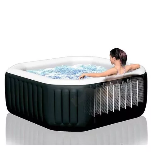 Надувной СПА-джакузи INTEX Jet & Bubble Deluxe Octagonal 201×71 см, 795 л – полное расслабление у вас дома! [9]