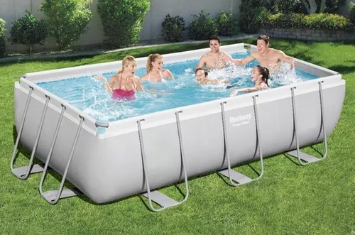 Бассейн Bestway Power Steel 404x201x100 см – 6478 л, с металлическим каркасом и насосом с песочным фильтром [5]