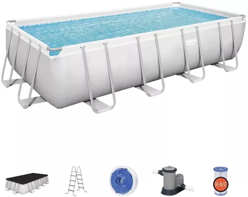 Piscină Bestway Power Steel 549x274x122 cm – 14812L, cu cadru metalic și pompă cu filtru pe cartuș [2]