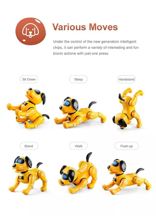 JJR/C RC Intelligent Robot Dog R19, Yellow [4]