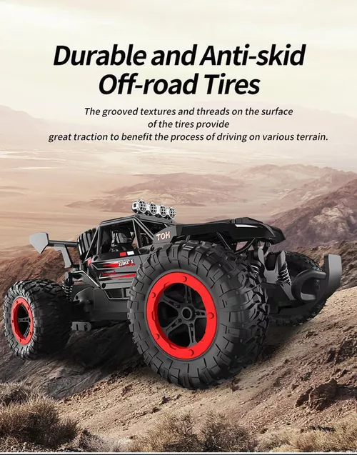 JJR/C 2.4G RC Racing Off-Road Truck Q102, Red [7]