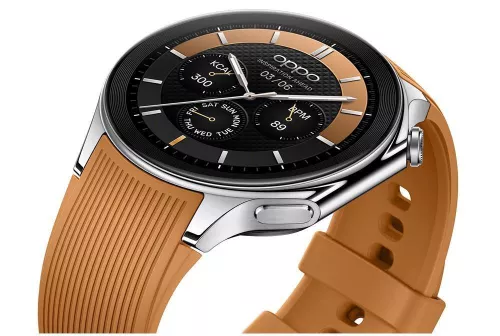 Умные часы OPPO Watch X, AMOLED, 2GB RAM, 32GB, GPS, IP68, до 12 дней работы, Коричневые [3]