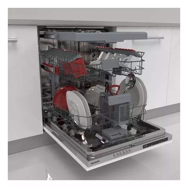 Dish Washer/bin Sharp QWNI1EI45EXEU [3]