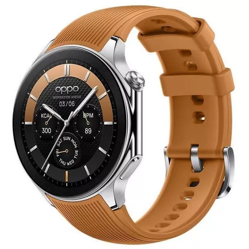 Умные часы OPPO Watch X, AMOLED, 2GB RAM, 32GB, GPS, IP68, до 12 дней работы, Коричневые [1]