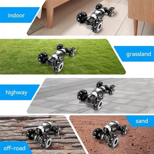 Mașină RC cascadorii JJR/C 2.4G cu control prin gesturi Q107, Negru [5]