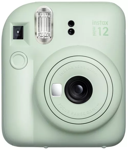 Комплект моментальной фотокамеры Fujifilm Instax Mini 12 Mint Green – запечатлей и сохрани воспоминания [0]