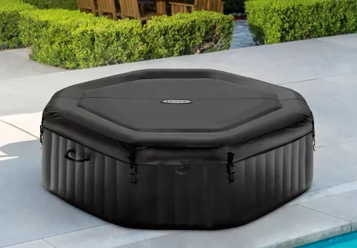 Надувной СПА-джакузи INTEX Jet & Bubble Deluxe Octagonal 201×71 см, 795 л – полное расслабление у вас дома! [6]