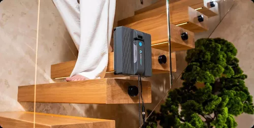 Robot pentru curățarea geamurilor Roboway RW-5, aspirare 3000 Pa, control Bluetooth, curățare uscată și umedă [5]