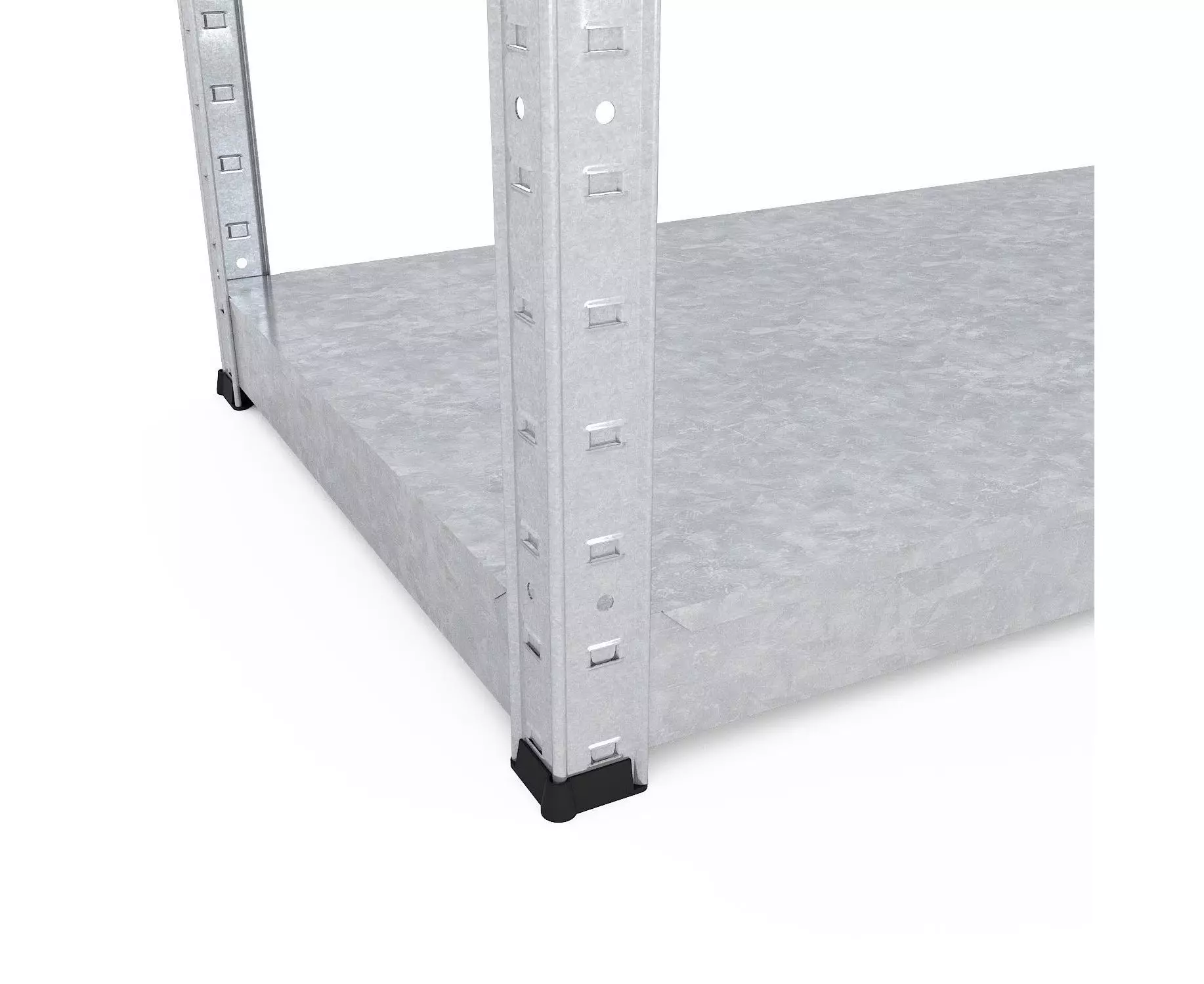 Raft metalic de depozitare Nex Budget 1600x800x400 mm – soluția ideală pentru organizare robustă [8]