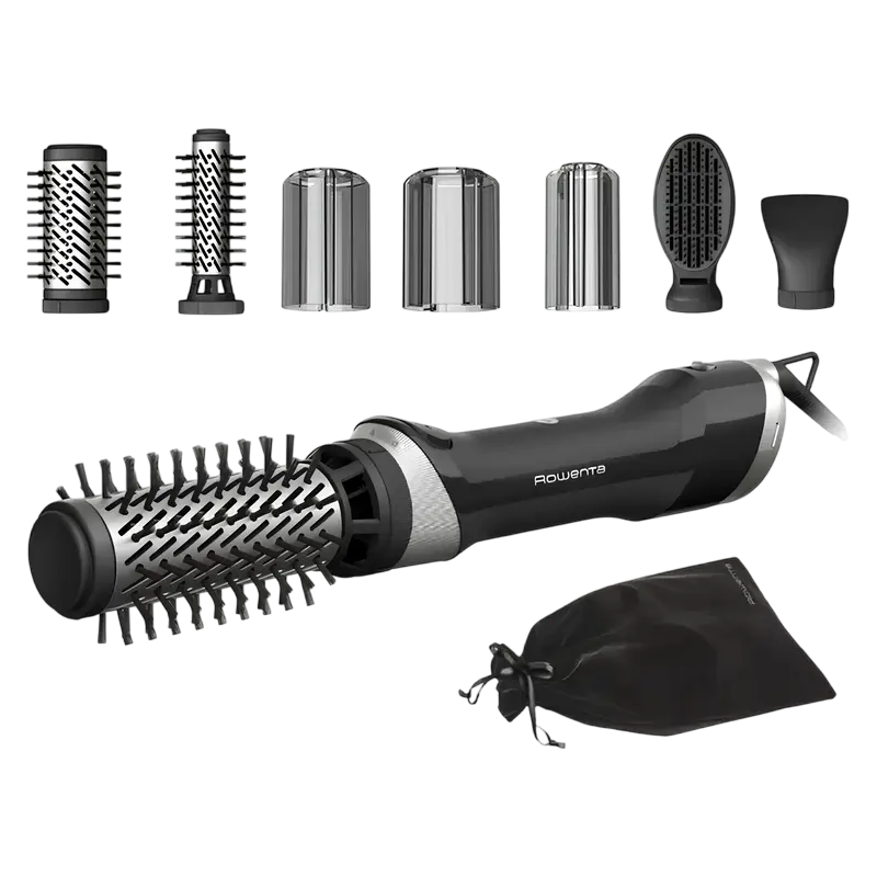 Uscător de păr-perie Rowenta UB9540F0, 1000W, Negru [1]