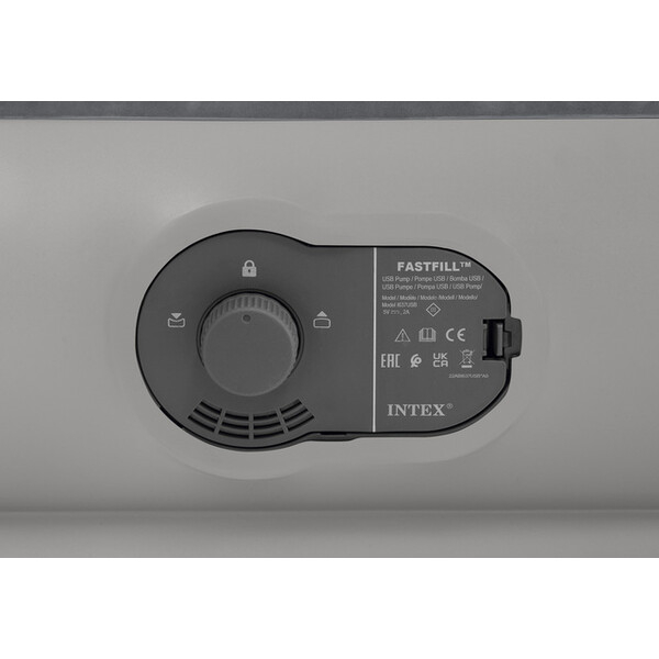 Надувной матрас INTEX «Velur Prestige» 203x152x30 см с USB-насосом FastFill [6]