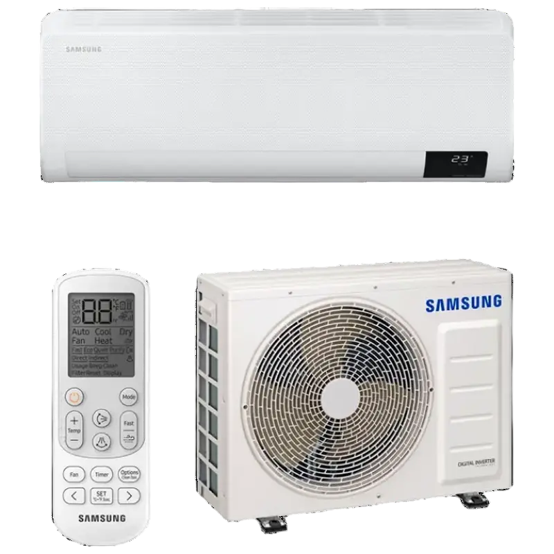 Aparat de aer condiționat Split Samsung AR9500T WindFree Elite, 9kBTU/h, Alb [1]