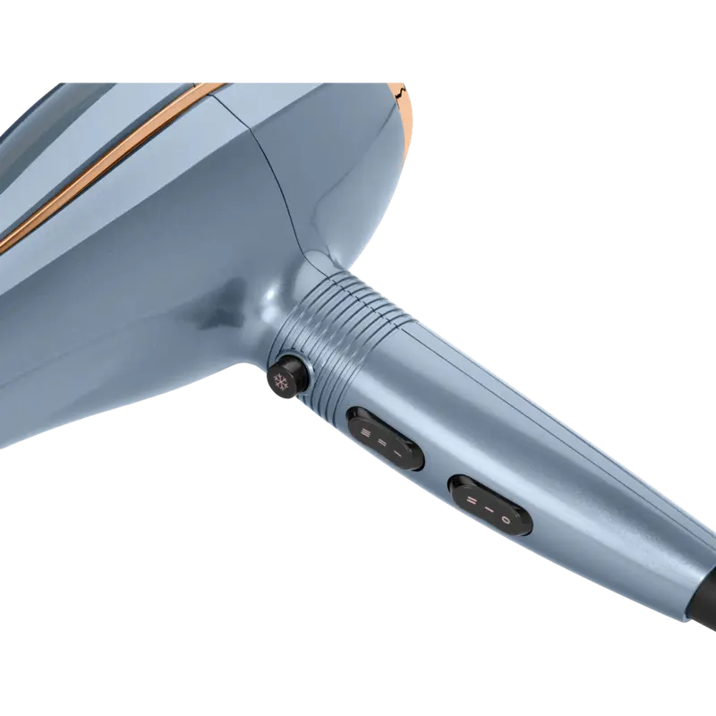 Uscător de păr BaByliss D251PE, 2200W, Albastru deschis [5]