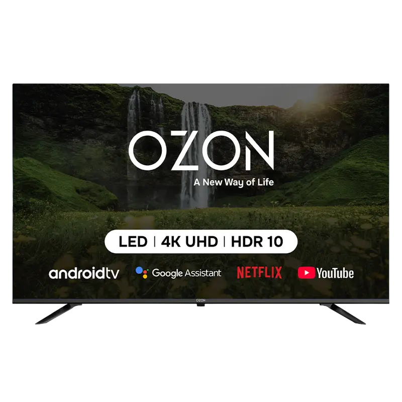 50" LED SMART TV OZON U50Z8000R 4K UHD Android TV – Negru [1]