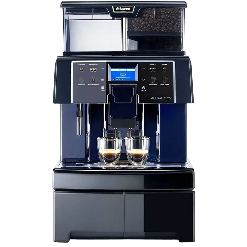 Профессиональная кофемашина Saeco Aulika Evo Office, Черная [1]