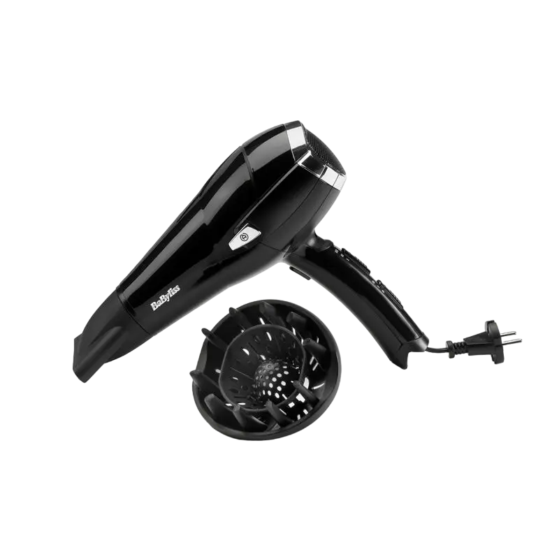 Uscător de păr BaByliss D374DE, 2000W, Negru [6]