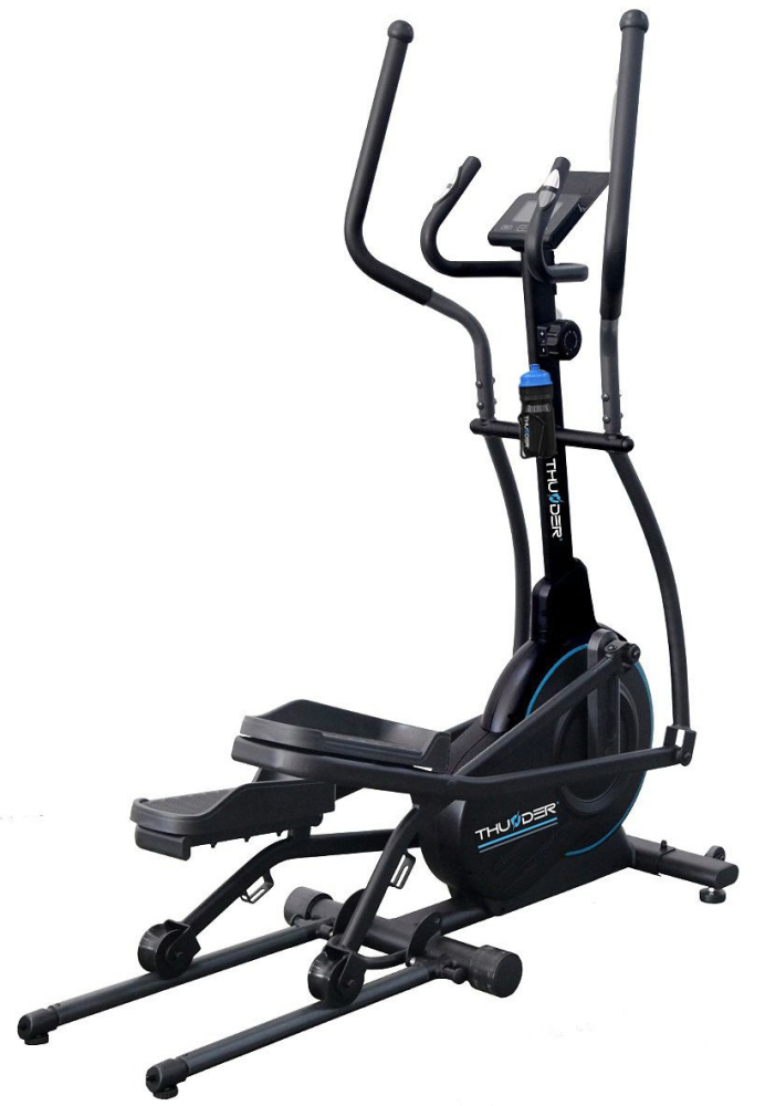 Bicicletă eliptică Thunder FIZZ – 12 niveluri magnetice + Bluetooth & FitShow + bidon inclus [1]