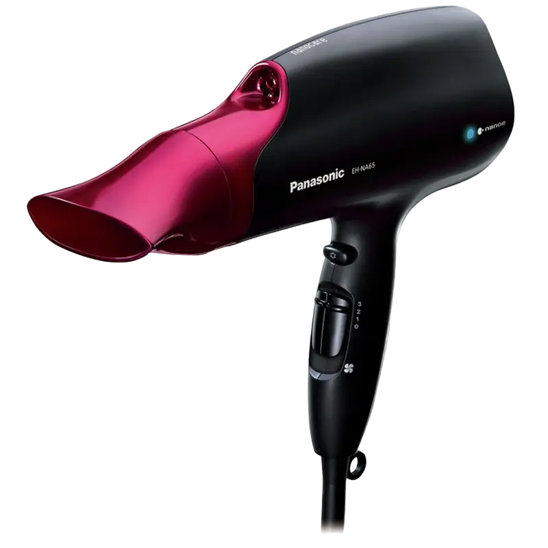 Uscător de păr Panasonic EH-NA65-K865, 2000 W, Negru | Roz [4]
