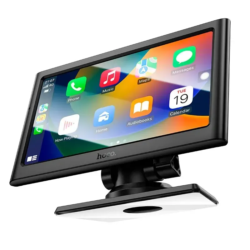 Автомобильный монитор HOCO HU2 7" – Беспроводной CarPlay и Android Auto в любой машине [7]
