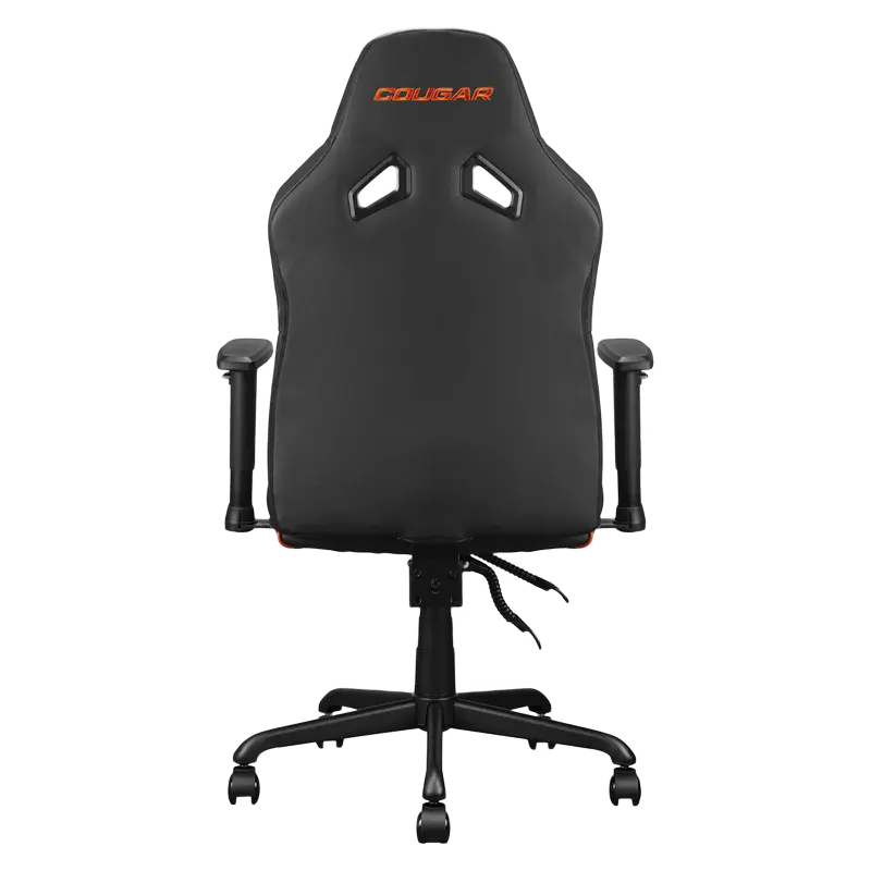 Scaun Gaming Cougar Fusion S, PVC Piele, Negru | Portocaliu [2]