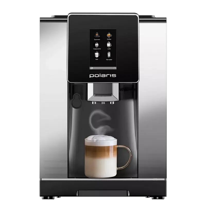 Профессиональная кофемашина Polaris PACM 2060AC, Серебристый | Черный [1]