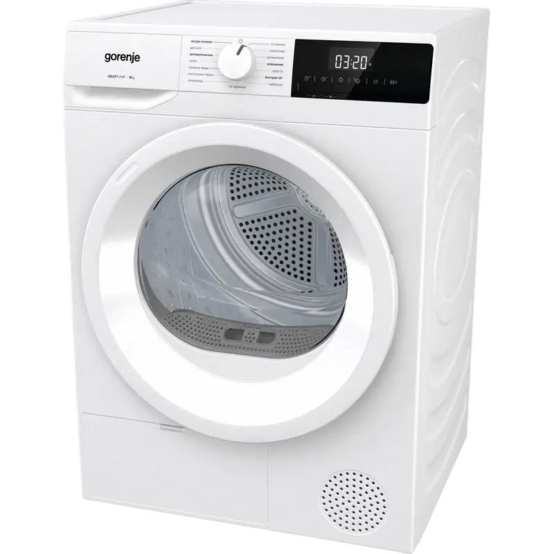 Uscător de rufe Gorenje DHNE82, 8kg, Alb [3]