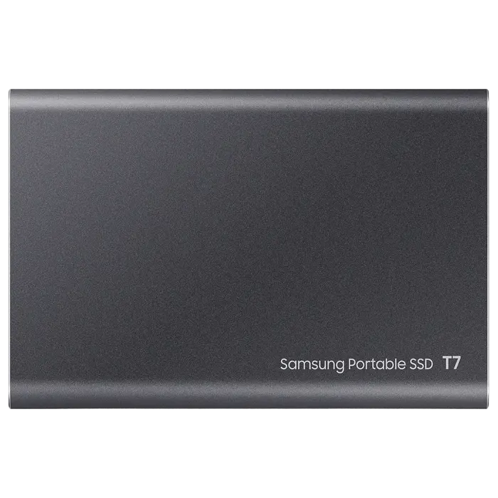 Внешний портативный SSD Samsung Portable SSD T7, 2 ТБ, Серый (MU-PC2T0T/WW) [3]