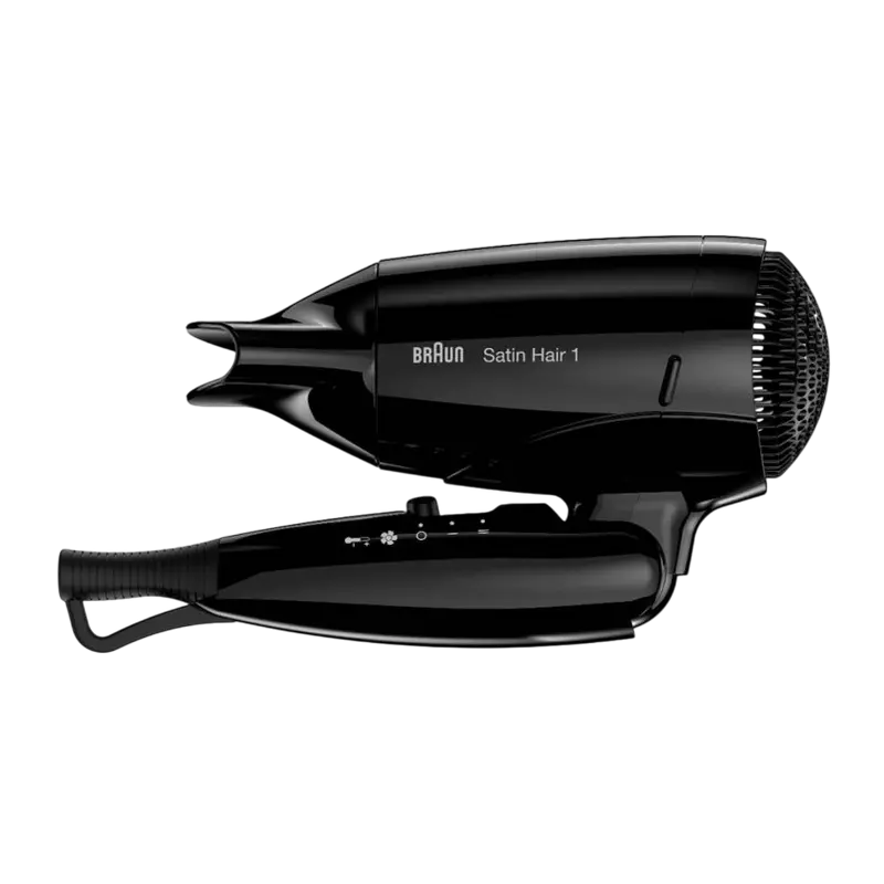 Uscător de păr Braun Style & Go HD130, 1200W, Negru [3]