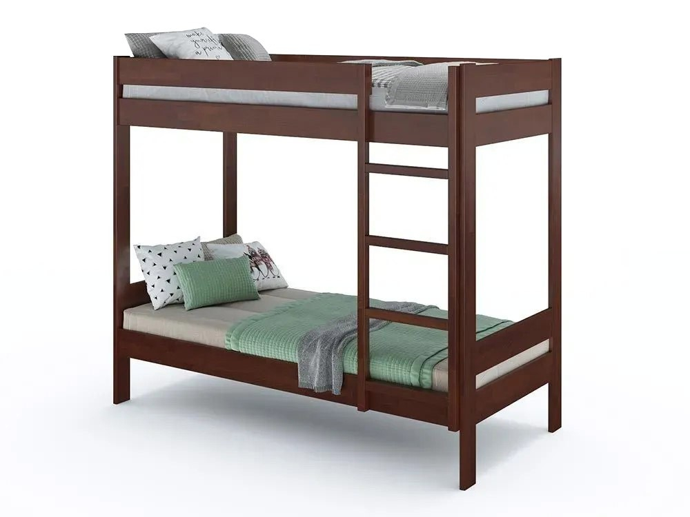 Двухъярусная кровать для детей KLEN DouBLE 90 x 200 см Орех [1]
