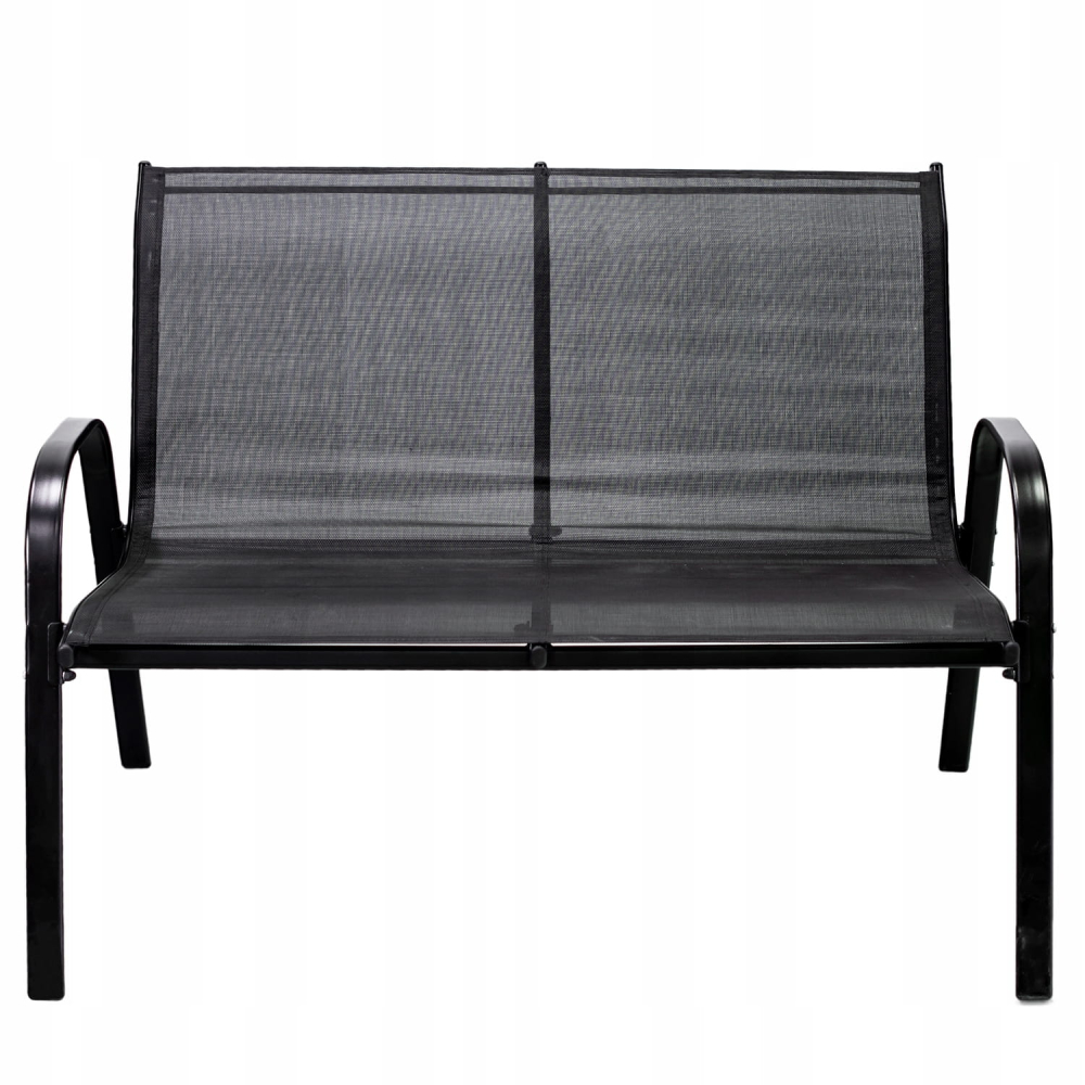 Set mobilier de grădină FIESTA Negru – eleganță modernă și confort pentru relaxare în aer liber [3]