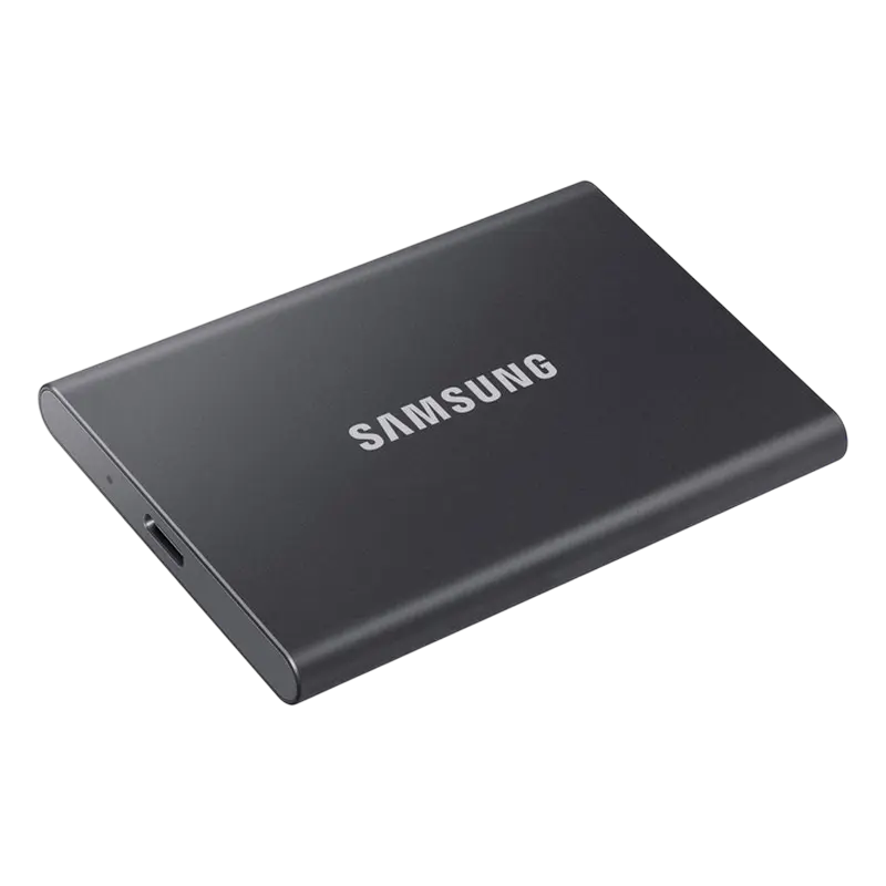 Внешний портативный SSD Samsung T7, 4 ТБ, Titan Gray (MU-PC4T0T/WW) [3]