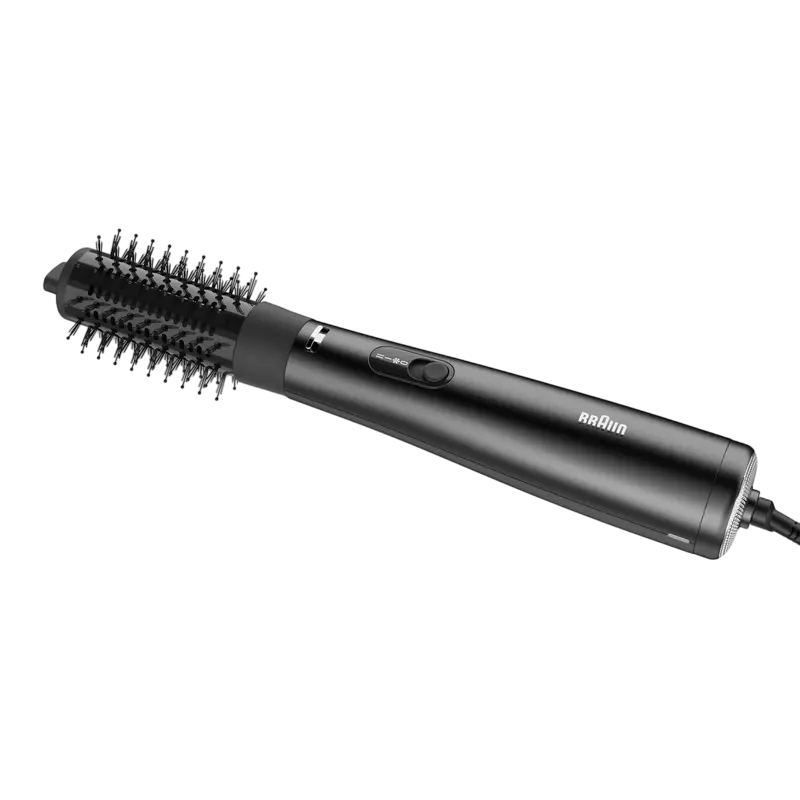 Uscător de păr-perie Braun AS4.2, 1000W, Negru [3]